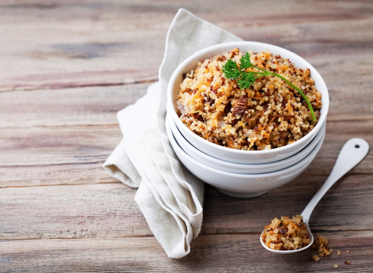 quinoa - In keeping with a Dietitian, Incorporate These 5 Meals into Each Meal to Velocity Up Weight Loss